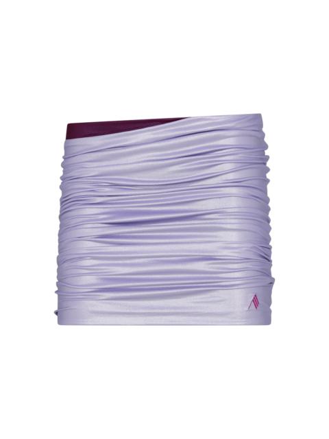 THE ATTICO LAVANDER MINI SKIRT