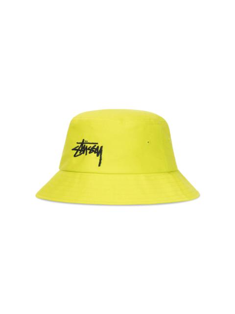 Stussy Big Stock Bucket Hat 'Lime'