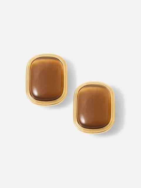 VERONICA BEARD CAT’S EYE STONE EARRING