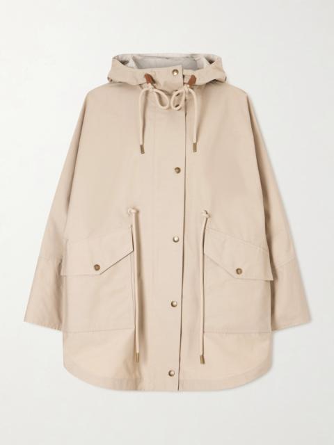 Moncler Brunnera Hooded Cotton-blend Jacket
