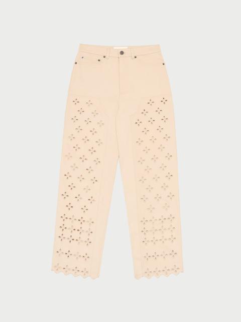 LOEFFLER RANDALL Demi Embroidered Pant