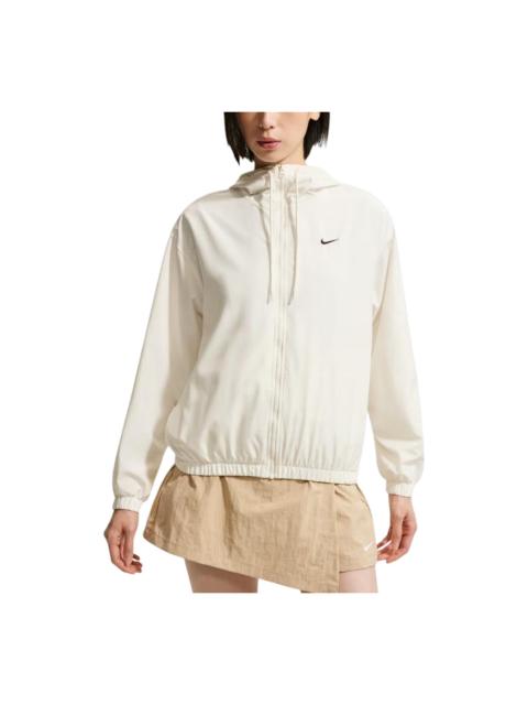 Nike (WMNS) Nike UV Classic Loose Fit Hooded Jacket 'Sail' IM8162-133