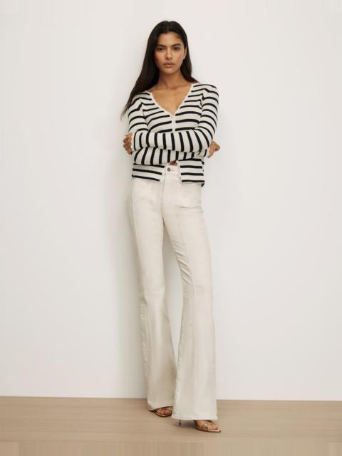 VERONICA BEARD BEVERLY HIGH RISE SKINNY FLARE
