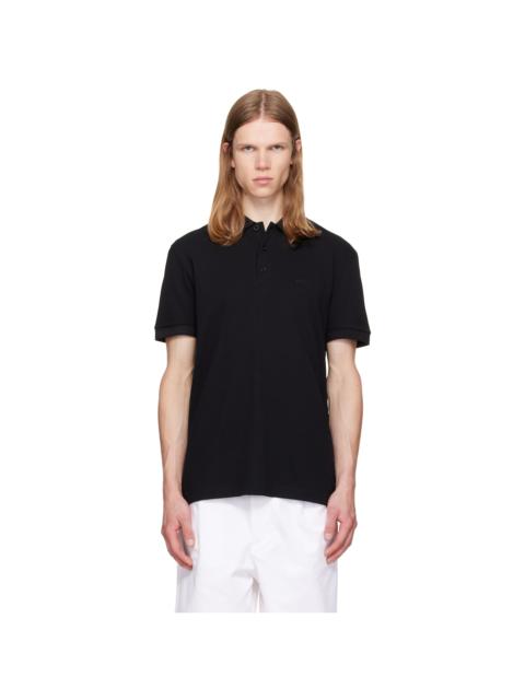 BOSS Black Contrast-Tipped Cotton Piqué Polo