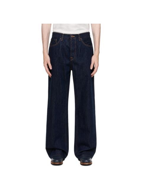 Nudie Jeans Blue Tuff Tony Jeans