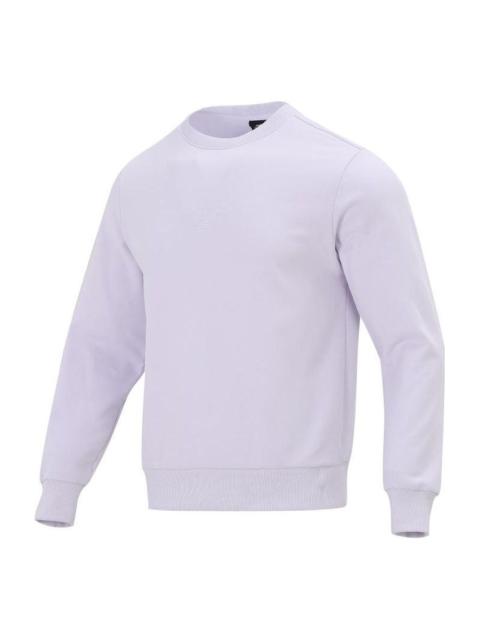 New Balance New Balance Solid Color Sports Round Neck Pullover White AMT21555-LIA