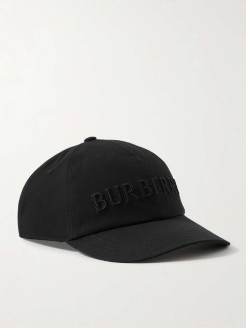 Burberry Logo-Embroidered Cotton-Twill Baseball Cap