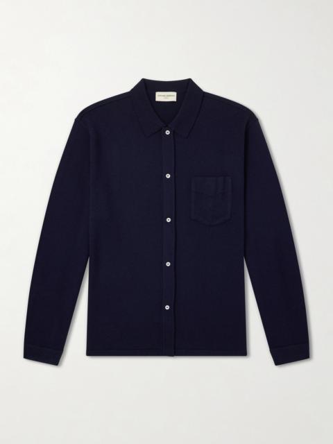 OFFICINE GÉNÉRALE Gareth Wool and Cashmere-Blend Cardigan