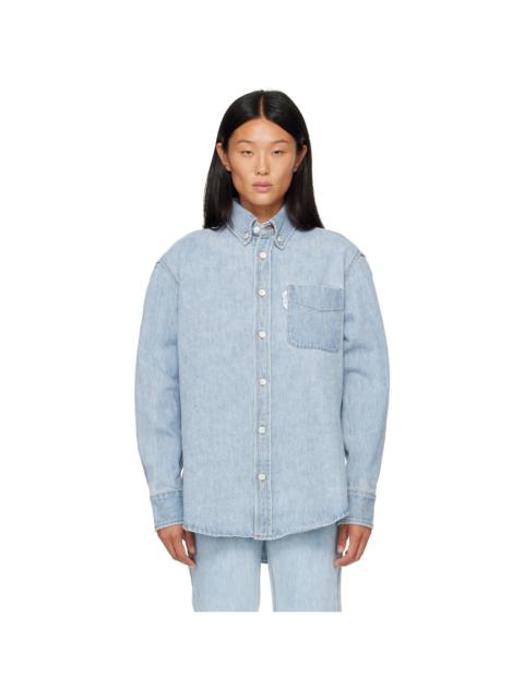 HommeGirls® Blue Jeans Denim Shirt