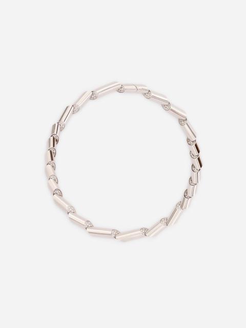 Lanvin SEQUENCE BY LANVIN RHINESTONE CHOKER NECKLACE