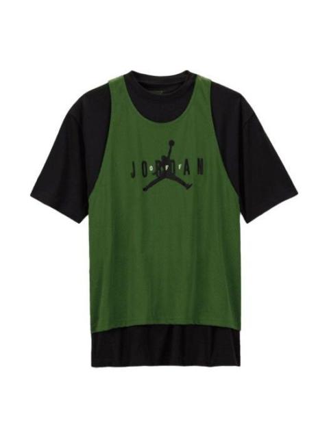 Jordan Air Jordan x Off-White Short-Sleeve Top 'Forest Green' CV3518-361