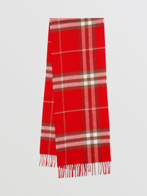 The Classic Check Cashmere Scarf