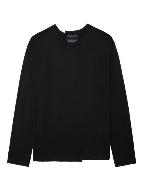 Yohji Yamamoto long-sleeve wool T-shirt