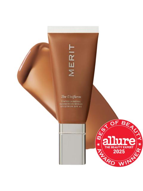 MERIT The Uniform™ Tinted Mineral Sunscreen Broad Spectrum SPF 45