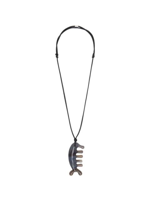 Lemaire Agate Gua Sha Begula Necklace