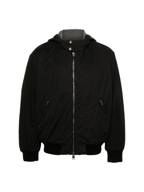 Alain Oval-D hooded jacket