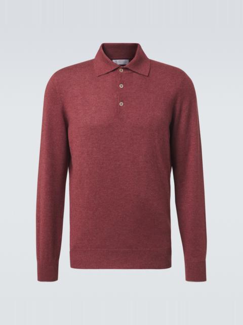 Brunello Cucinelli Cashmere polo sweater