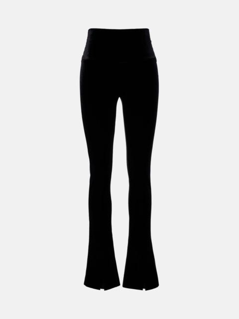 NORMA KAMALI Velvet leggings