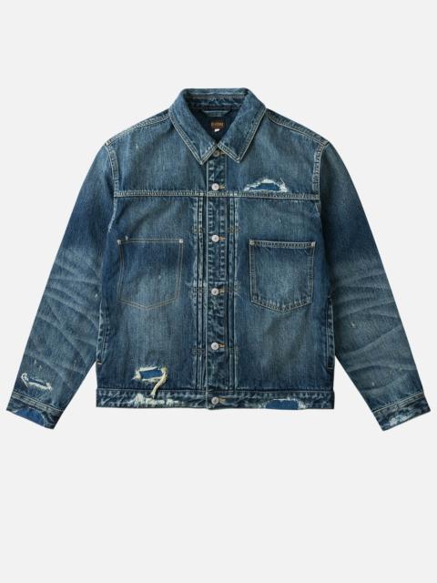 EVISU Pink Daicock Denim Jacket