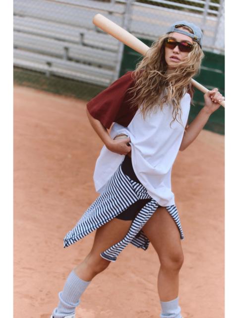 FREE PEOPLE Icon Baseball Tee