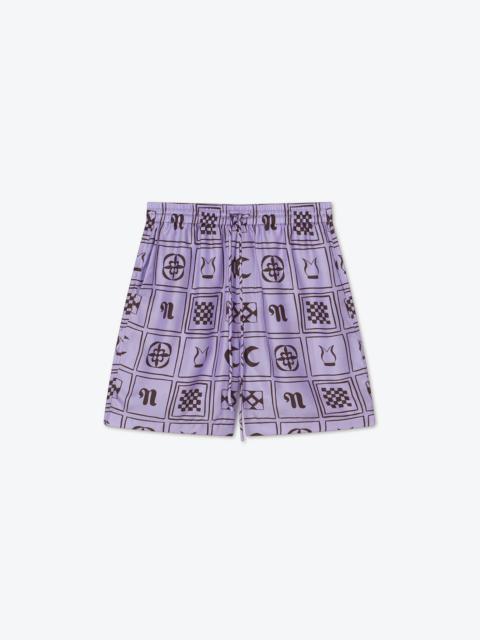 Nanushka DOXXI - Drawstring-waist shorts - Totem lilac