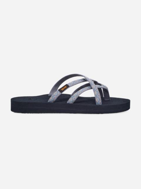 Teva Women's Olowahu Flip-Flop Sandals in Black