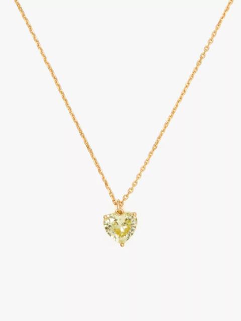kate spade My Love August Heart Pendant