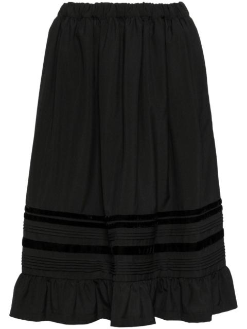 Comme des Garçons GIRL gathered A-line skirt