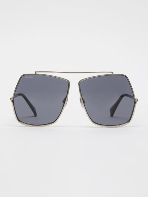 Max Mara Oversized square sunglasses - DARK GREY