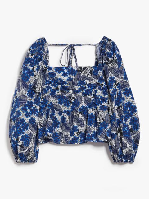 WEEKEND Max Mara PALPITI Cotton poplin top