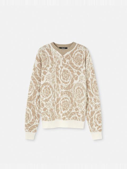 VERSACE Barocco Knit Sweater