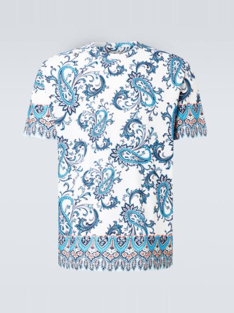 Etro Paisley cotton T-shirt