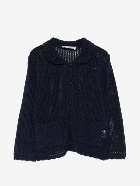 Dunst crochet-knit cardigan