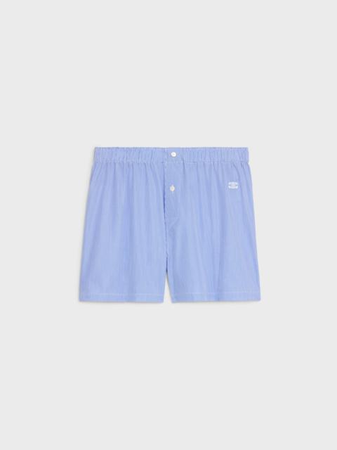 CELINE Boxer briefs in striped Poplin