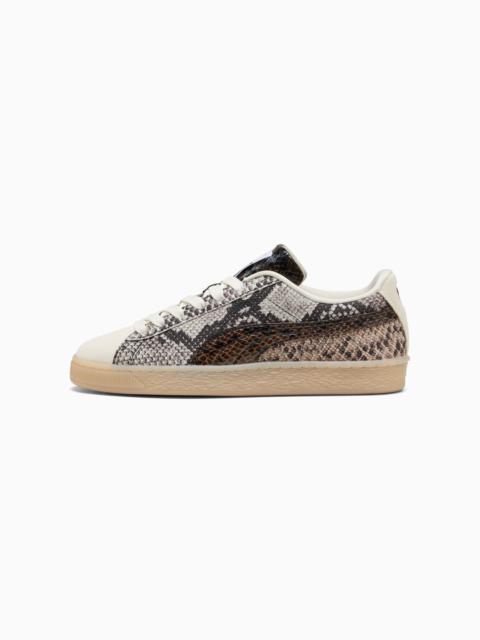 PUMA Suede Snake Print Sneakers