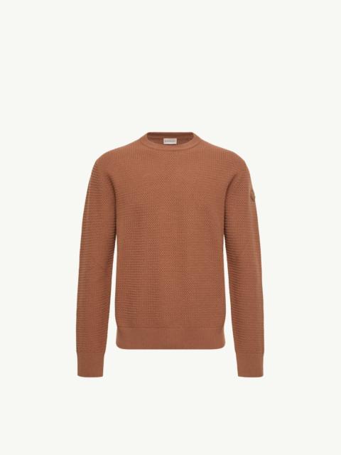 Moncler Textured Cashmere & Wool Sweater