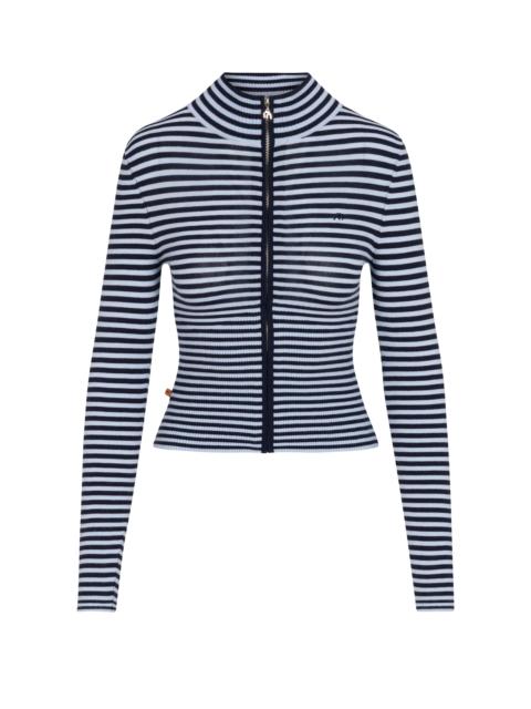 miaou VLAD ZIP UP - BLUE STRIPE