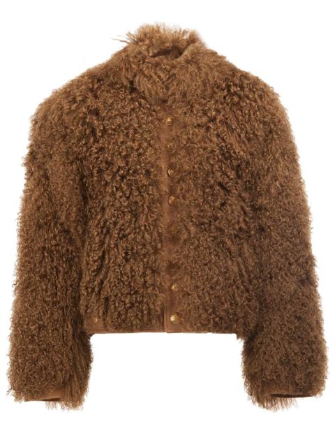 TAKAHIROMIYASHITA TheSoloist. furry bomber jacket
