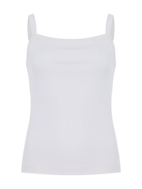 FLORE FLORE May Organic Cotton Camisole Top white