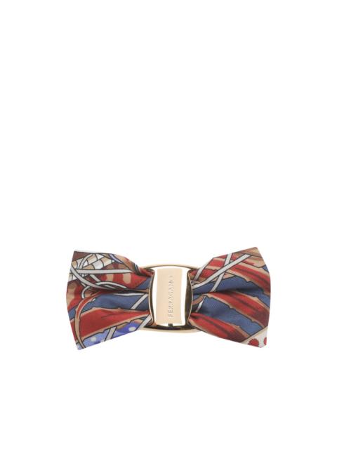 FERRAGAMO bow logo hair clip