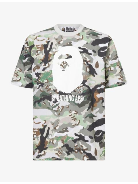 A BATHING APE® Hybrid Camo-Print Cotton T-Shirt