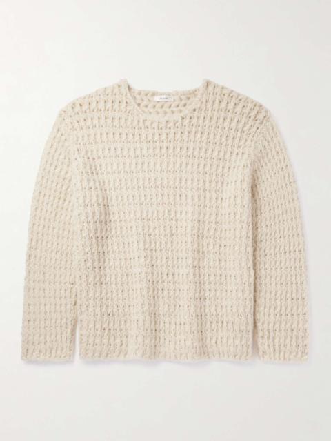 The Row Olen Open-Knit Cashmere Sweater