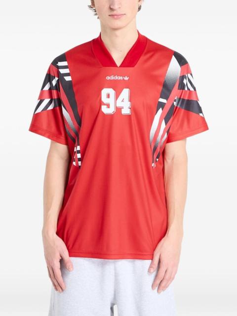 adidas Santiago V-neck jersey T-shirt