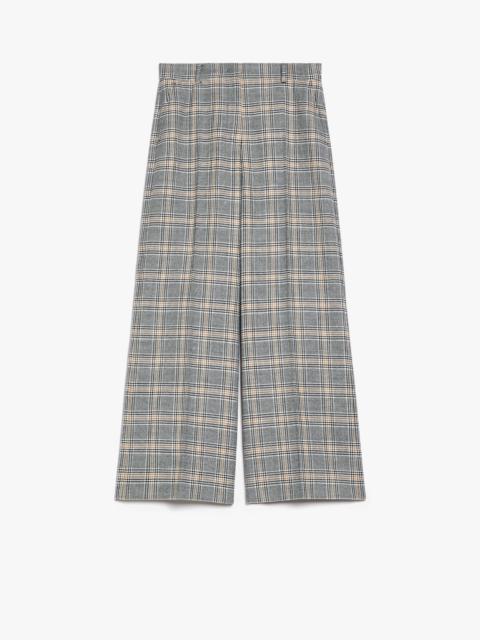 WEEKEND Max Mara KATANA Woollen cloth palazzo trousers