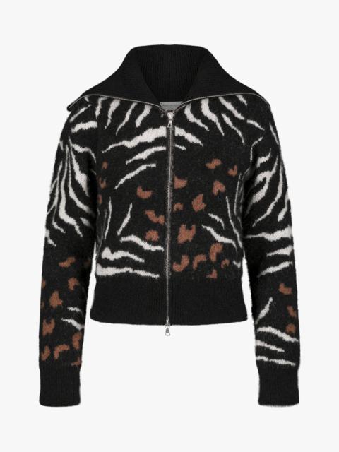 Dries Van Noten WOOL JACQUARD BOMBER