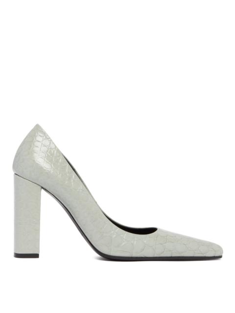 Alaïa Gray Pointed Toe Pumps