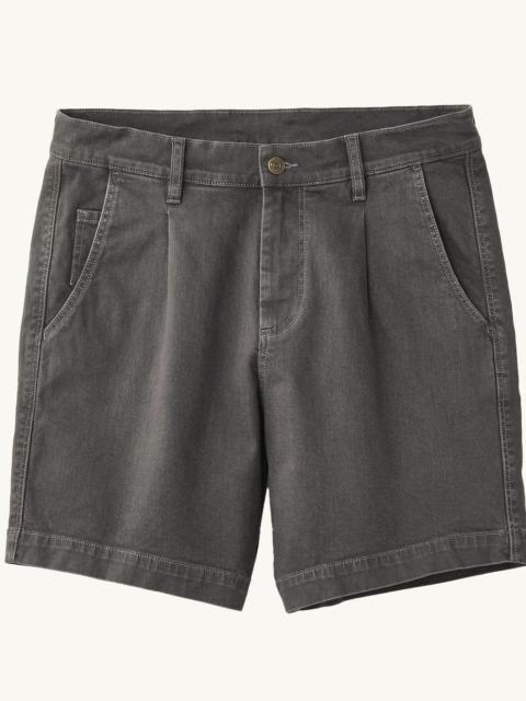Corridor HEAVY TWILL PLEATED SHORT - GREY