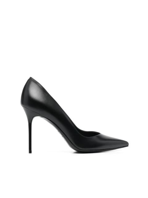 100mm pointed-toe pumps