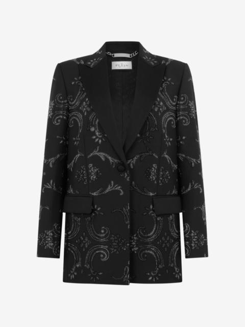 PHILIPP PLEIN Baroque Strass blazer