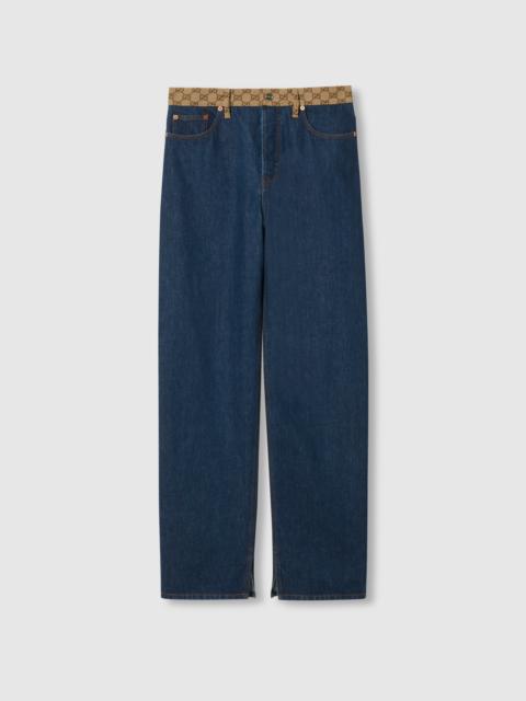 GUCCI Boyfriend fit denim pant